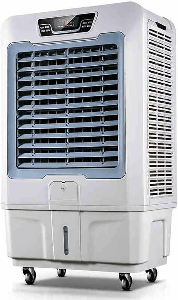 Swamp Cooler Air Conditioner, Air Cooler with Remote, 12h Timer 3 in 1 Portable Evaporative Air Cooler with 80 L Water Tank, 3 Speed, For Supermarkets, Workshops, Outdoor and Garage