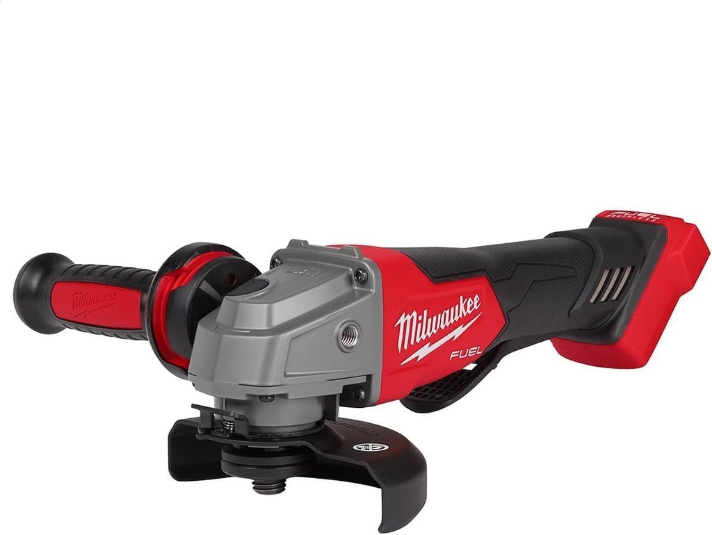 [BRSW2AARO4NWODL7] Milwaukee 2880-20 M18 FUEL Brushless Lithium-Ion 4-1/2 in. / 5 in. Cordless Small Angle Grinder with No-Lock Paddle Switch (Tool Only)