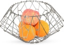 Stainless Steel Wire Kitchen Basket, Multi Utility & Multi Shape Kitchen Fruits & Vegetable Basket