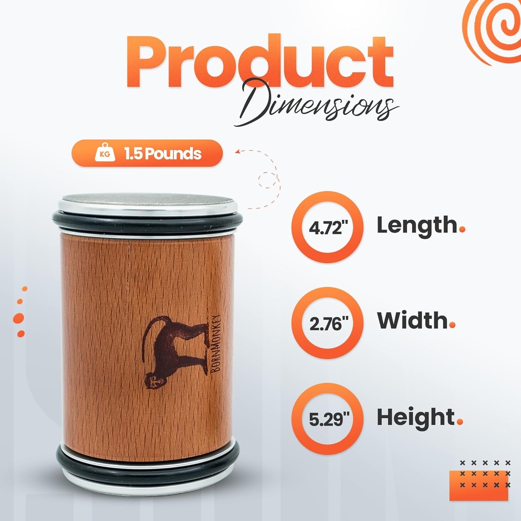 Diamond Rolling Knife Sharpener Kit - Manual Kitchen Knife Sharpener Set Multi-Angle Magnetic Holder(15° & 20°) Premium Magnetic Roller sharpener for Razor-Sharp Edges