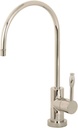 Kingston Brass KS8196NKL Nustudio Water Filtration Faucet, Polished Nickel, 11.13 x 5.88 x 1.69