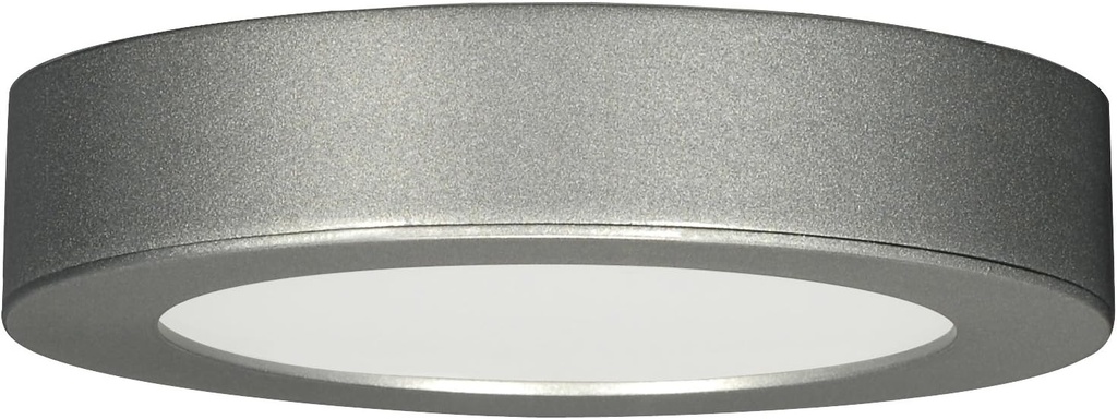 Satco Products S9194 Blink Flush Mount LED Fixture, 13.5W/7", , Satin Nickel/Deep Dish, 820Lm/3000K