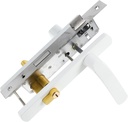 LIFKOME Aluminum Alloy Door Lock Set with Paddle Handle Keyed for Home Safety Flat Open Design for Bedroom Office and Patio Sturdy Lock Hardware