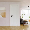 28"x80" CARB P2 Solid Core & Pre-Finished & Paintable Wood Doors, Interior Door for Bedroom, Solid Swing Shaker w/o Prehung Jamb, Laundry Door, Barn Door Slab