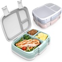 Bentgo Fresh 3-Pack Meal Prep Lunch Box Set - Reusable 3-Compartment Containers for Meal Prepping, Healthy Eating On-the-Go, and Balanced Portion-Control - BPA-Free, Microwave & Dishwasher Safe