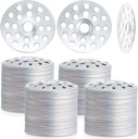 400 Pcs 1 Inch Zinc Plated Plaster Washers Metal for Screws Profile Flat Ceiling Washers Repair Rings Plaster Buttons for Wall Ceiling Drywall Hole Fixing