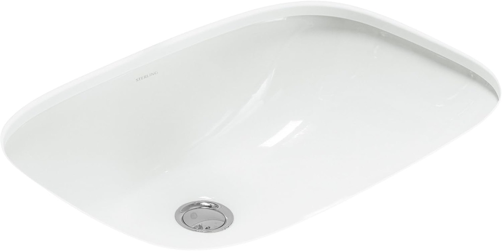 STERLING 442007-U-0 Stinson Undercounter Lavatory, White
