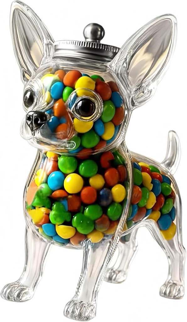 1 Pc Pet Storage Jar, Airtight Food Container, Treat Canister, For Dog Snacks, Freshness Preservation, Home Storage