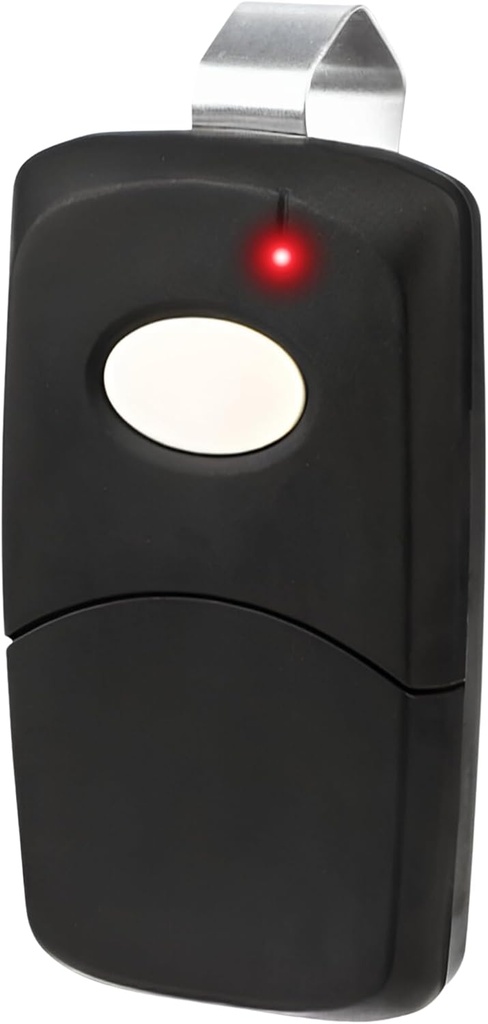 1 for Linear Multicode 3089 308911 MCS308911,1089, 3070, 3060, 10 dip Switch Gate Opener Remote 300MHz, Garage Door Opener Remote, Garage Clicker Replacement, (Black)