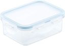 LOCK & LOCK Purely Better Tritan Container/Rectangle Food Storage Bin, 12 Ounce, Clear