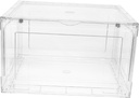 Large Clear Bread Box for Kitchen Countertop Pet Material Bread Storage Container with Spacious Capacity Snacks and Food Organization in Home and Bakery