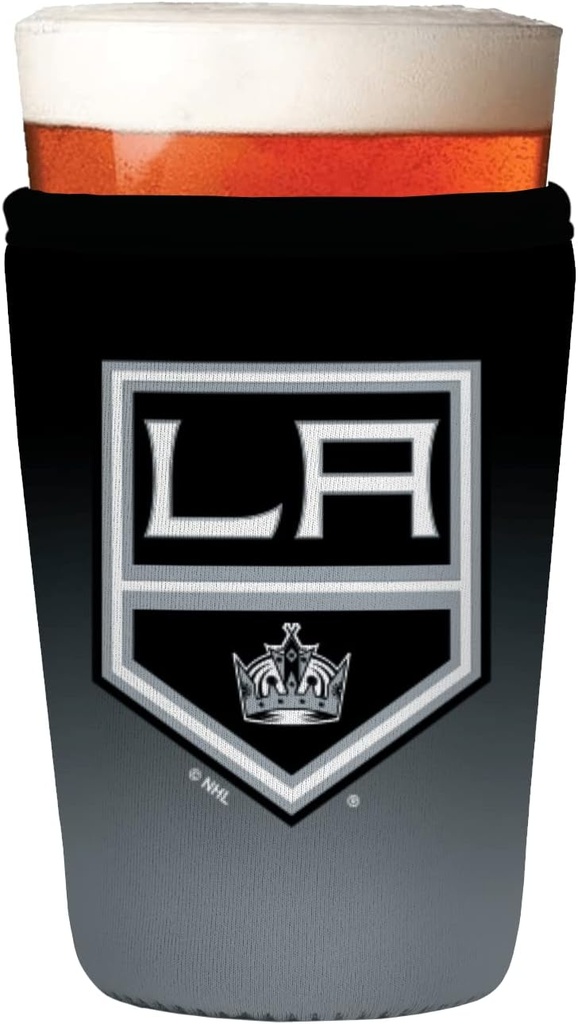 Sok It PintGlassSok NHL Hockey Beer Glass Sleeve Insulated Neoprene Cover (LA Kings, Pint Glass Sleeve)