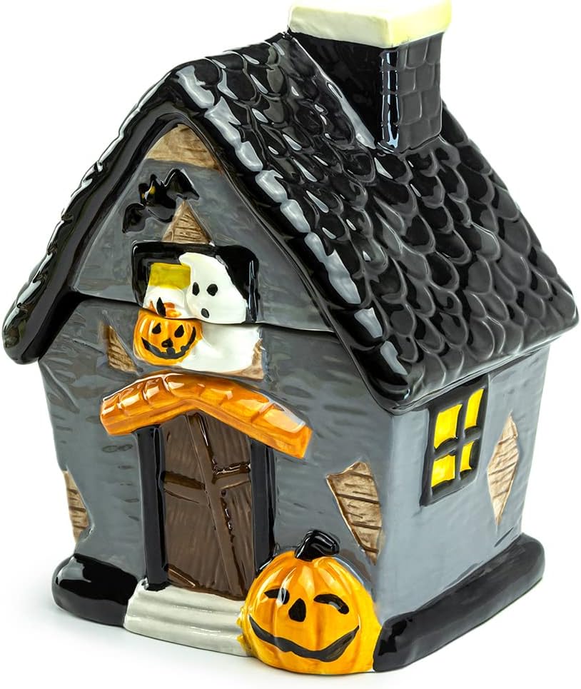 Potter's Studio Halloween Haunted House Cookie Jar