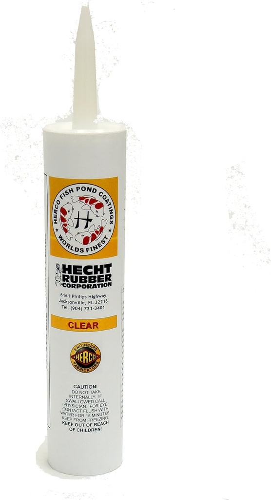 Herco Caulk Crack Filler - 12oz Tube - Clear