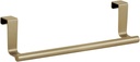 InterDesign Forma Over-the-Cabinet Kitchen Dish Towel Bar Holder - 9", Pearl Brass