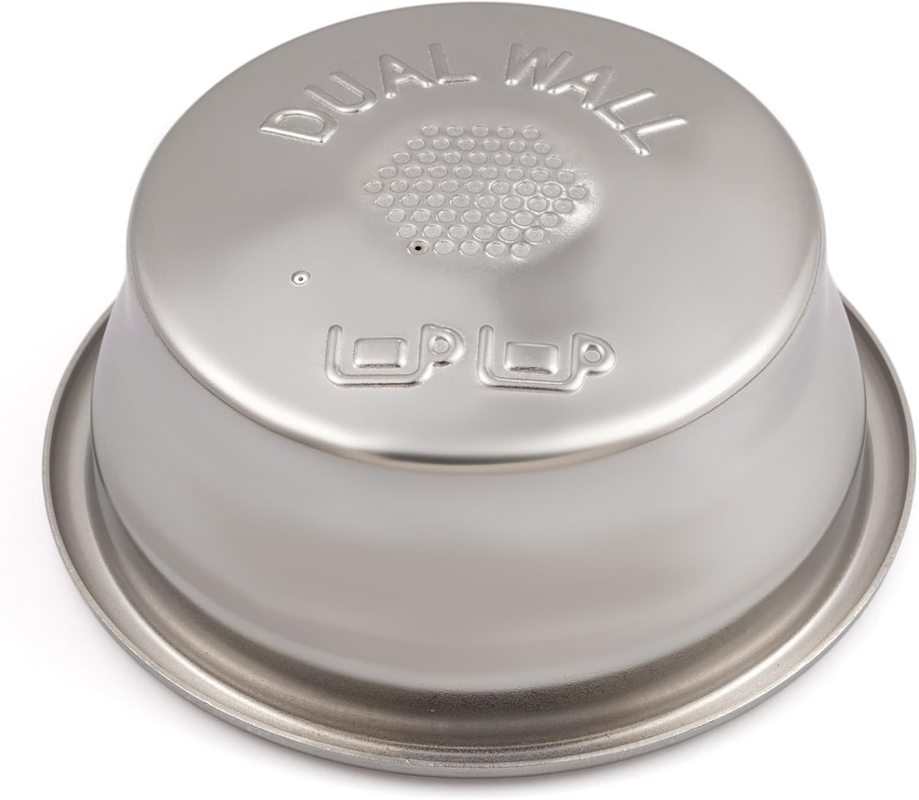 Dual Wall 2-Cup Filter Basket for Breville Espresso Machines,BES860XL/11.41, 54MM for BES870/875/876/880/878/500 bambino plus Barista Express/Pro/Touch Infuser Duo-Temp Pro