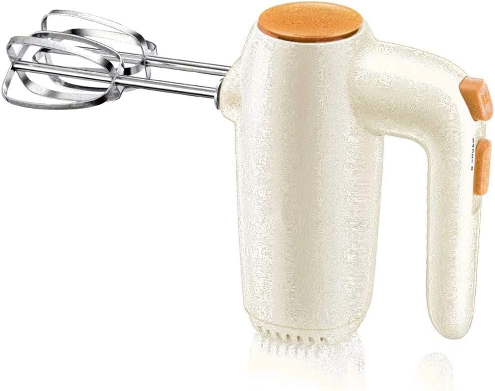 Egg Beater-Electric Hand Mixer, Stainless Steel Mixer with Beaters and Dough Hooks Electric Egg Beater Household Baking Tools fine
