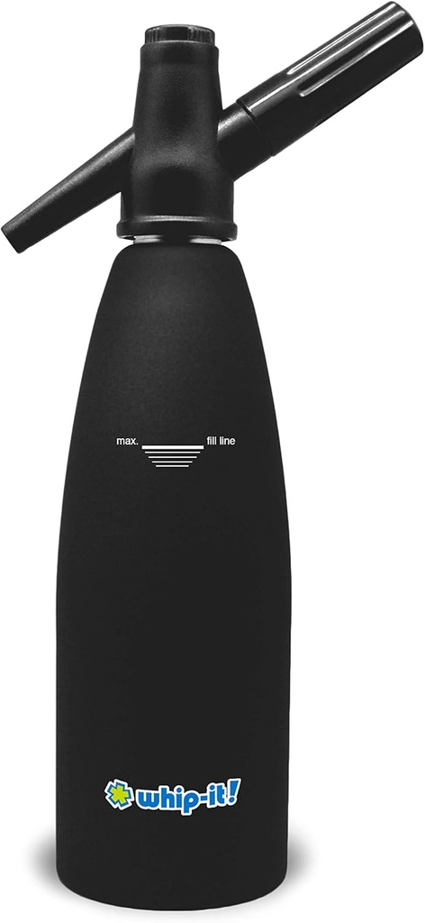 1 L Whip-It! Soda Siphon, Black