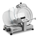 Waring Commercial WCS300SV 10" Medium Duty 1 HP Food Slicer, Cast Aluminum Base, 120V, 5-15 Phase Plug, Silver