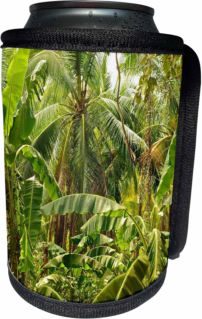 Can Cooler Bottle Wrap - Palm trees Panama