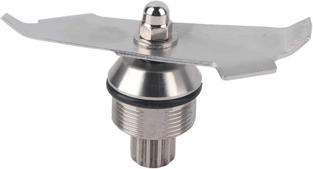 Widen 2 Leaf Blade Blender Replacement Parts,Extractor Blade,Stainless Steel Blender Blade Assembly,for Blender Juicer Parts, Extractor Blade,Widen 2 Leaf Blade Blender ReplaceBlade Assembly Ble