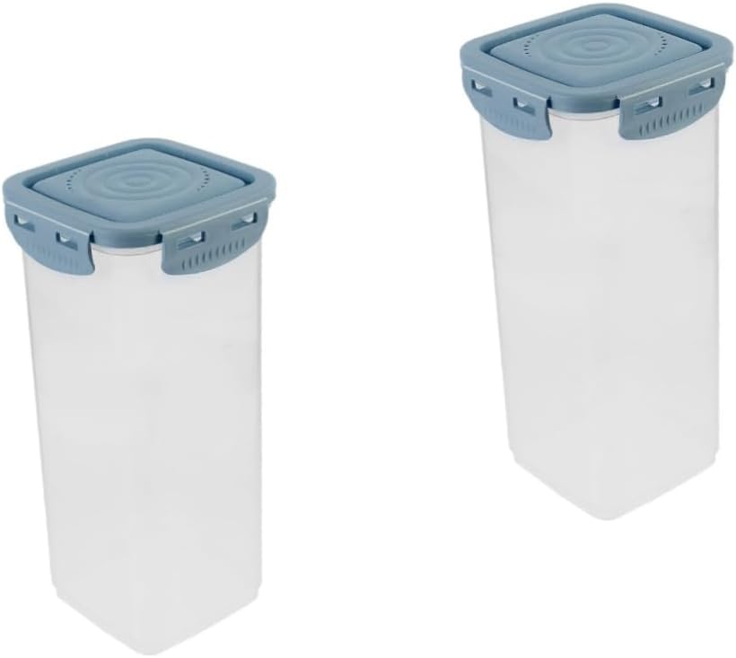 2pcs Reusable Airtight Yogurt Storage Box Container for Bread Fruits and Cereal Leakproof Kitchen Storage Case Yogurt Fermenting