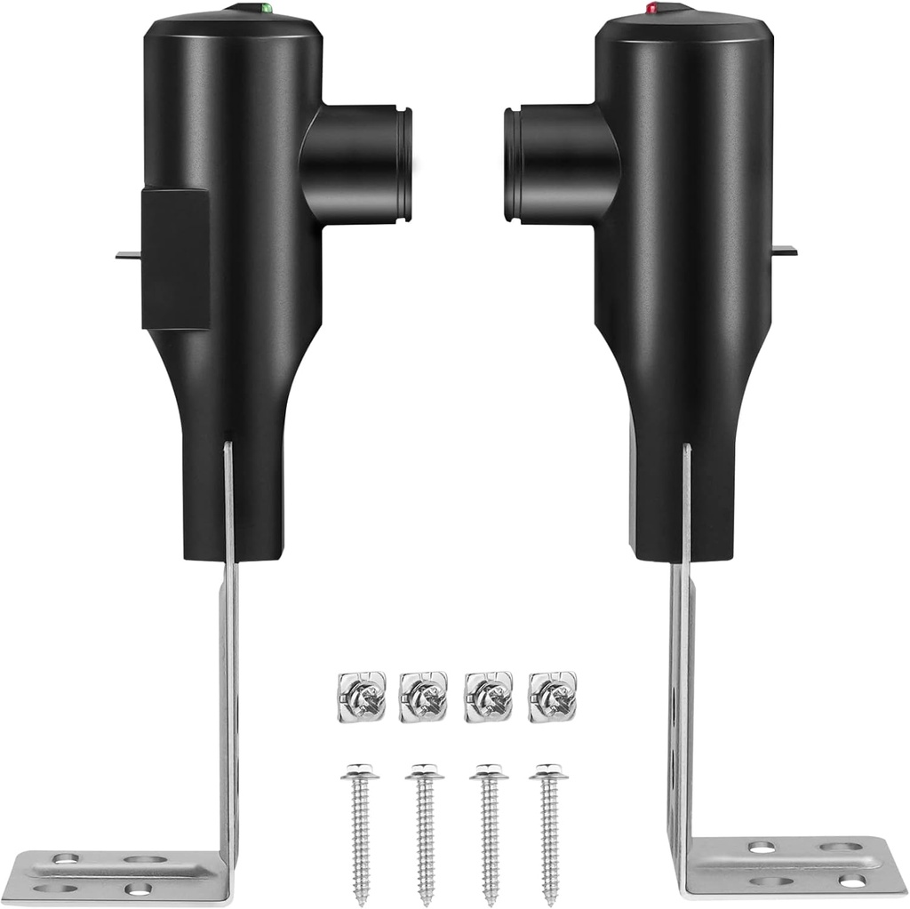 for Genie Garage Door Sensor, Replacement for Genie/Overhead Garage Door Sensor, Compatible with Genie/Overhead Garage Door Opener Made After 1993, Item Includes Two Sensors (Receiving&Sending)