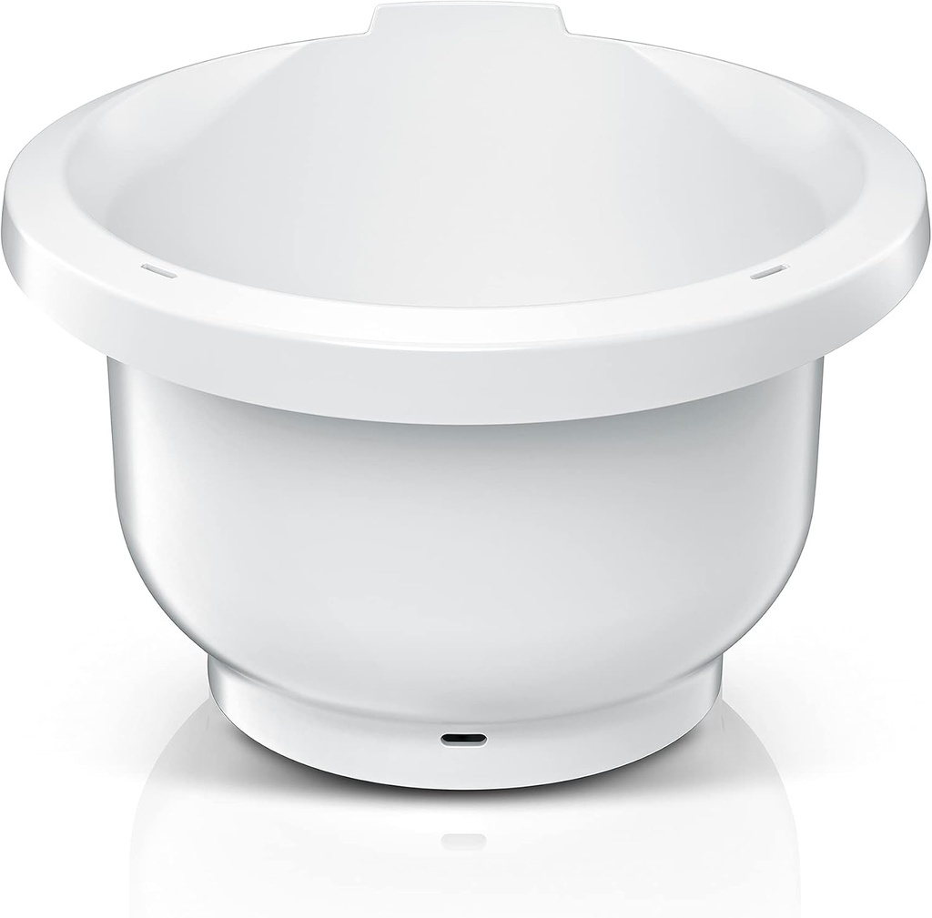 Bosch MUZS2KR Plastic Mixing Bowl, 3.8 litres, for Preparing Cake and Yeast Dough, Dishwasher Safe, Fits Mum Series 2 Food Processor