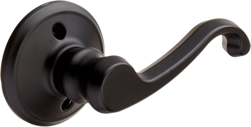 Callington Right Handed Lever Non-Turning Lock, Matte Black (F170 CLT 622 RH)