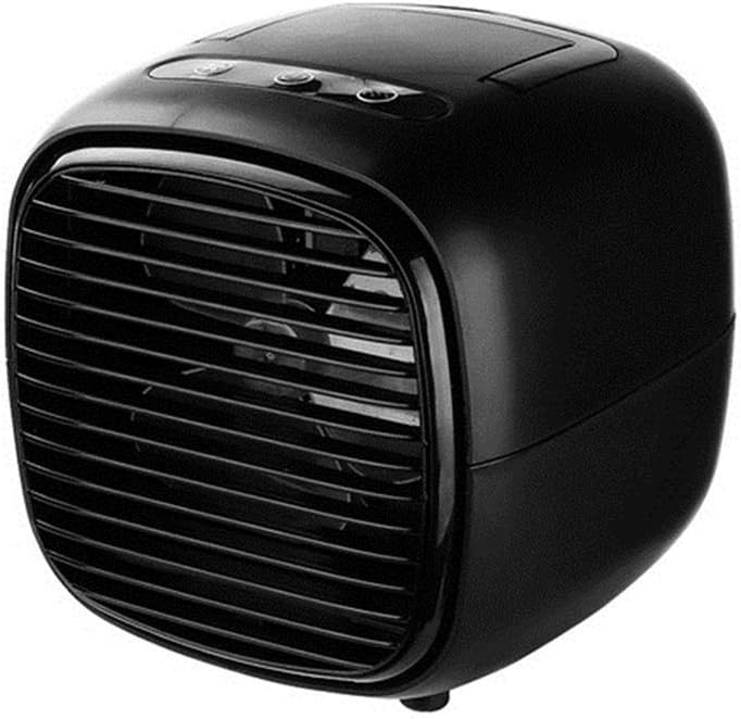 Evaporative Coolers Portable Air Conditioner, Humidifiers Air Cooler Fans Table Mini Fan for Office Home Car Refrigerating Device,White