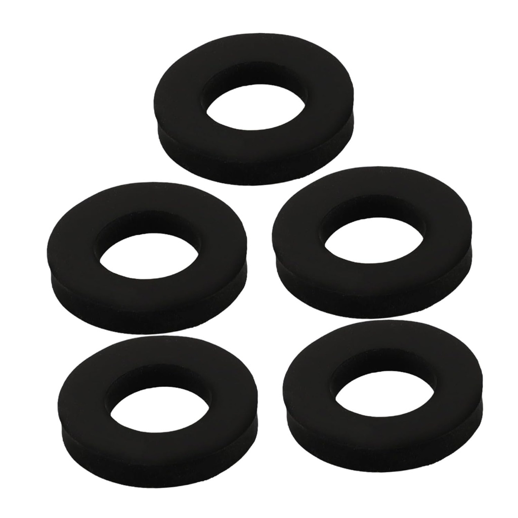 Amosfun 5Pcs Rubber Sealing Rings for Soda Maker and Easy to Clean Gaskets for Carbonated Drink Machines Soda Machine Washers
