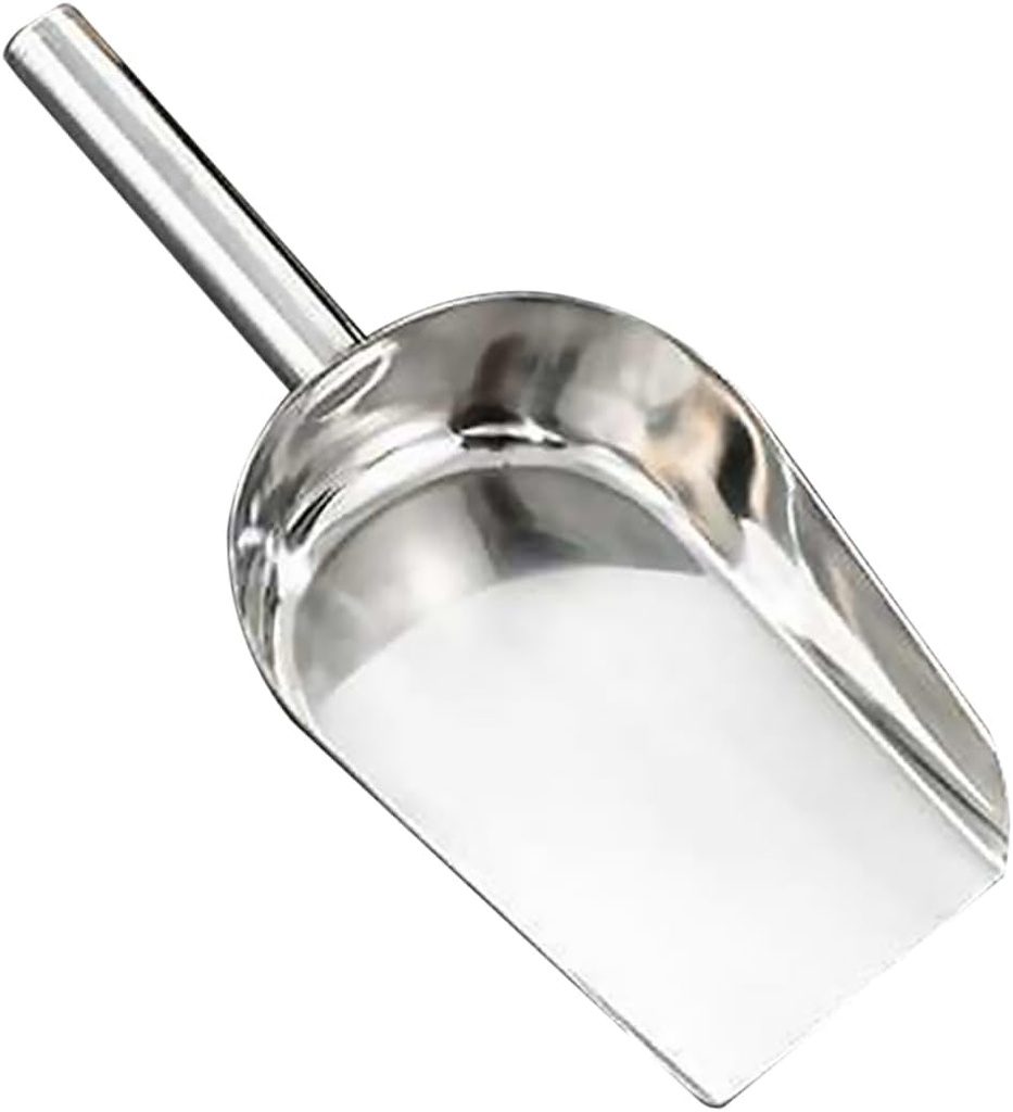 PRETYZOOM Ice Shovel Multi-functional Scoop Flat Bottom Ice Cube Scoop for Freezer Home Flour Shovel