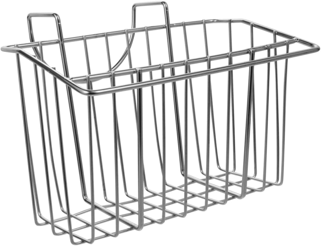 Space-saving Stainless Steel Sink Organizer Hanging Basket for Kitchen Sponge Holder Drain Rack Outer Towel Rack