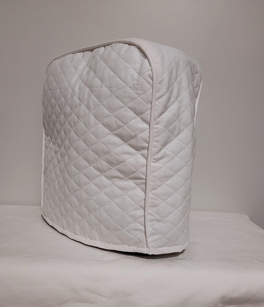 Quilted Cover Compatible with K Coffee Brewing System (K-Mini, White)