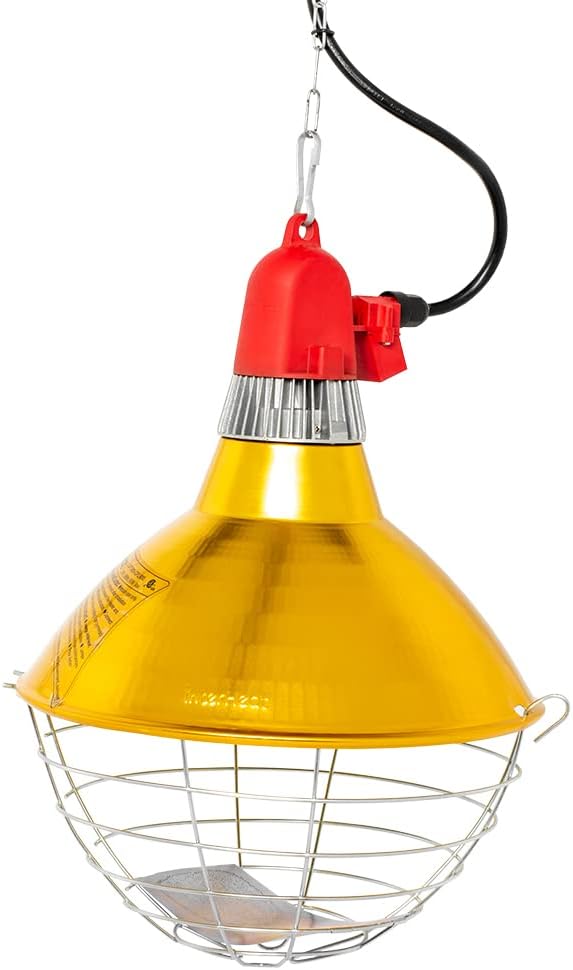 Premier 1 High-Output Carbon Fiber Heater For Poultry and Livestock with Built-in Safety Switch (600 Watt)