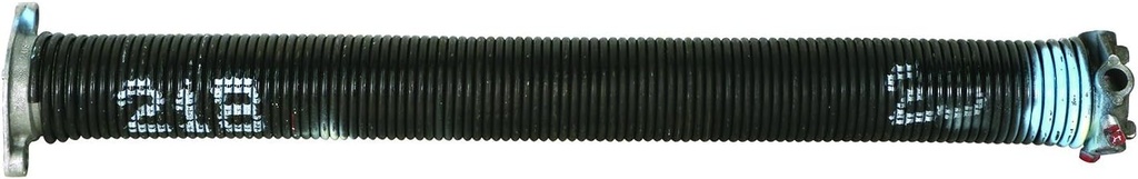 Prime-Line GD 12320 Garage Door Torsion Spring, 0.218 in. x 2 in. x 32 in., Light Blue Painted End, Left-Hand Wind (Single Pack)