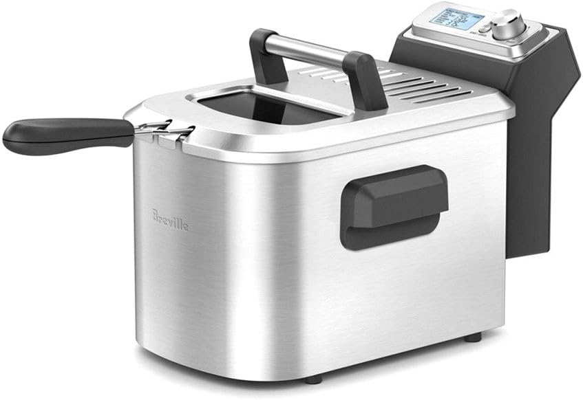 Breville Smart Fryer, 4 Quart, Brushed Stainless Steel