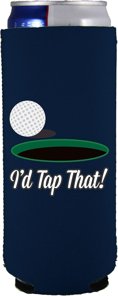 I'd Tap That Funny Slim Can Coolie (Navy)