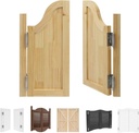 Swinging Doors Cafe Doors, Interior Solid Wood Swing Door, Custom Room Divider Two-Way Swing Half Doors for Kitchen Bar Hallway Porch Entrance