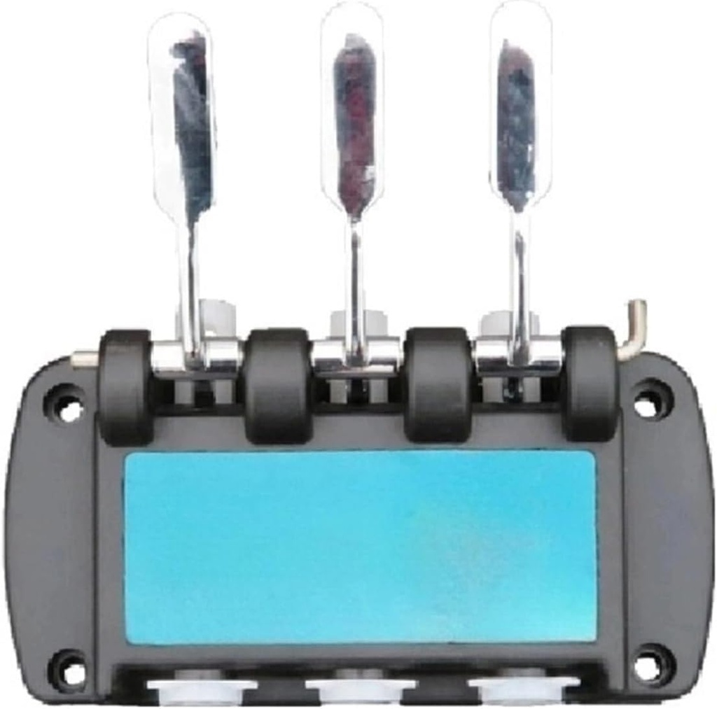 One Set of Discharge Valve Head and Front Panel Face Plate Spare Parts .Compatible for MQL. Ice Cream Machines