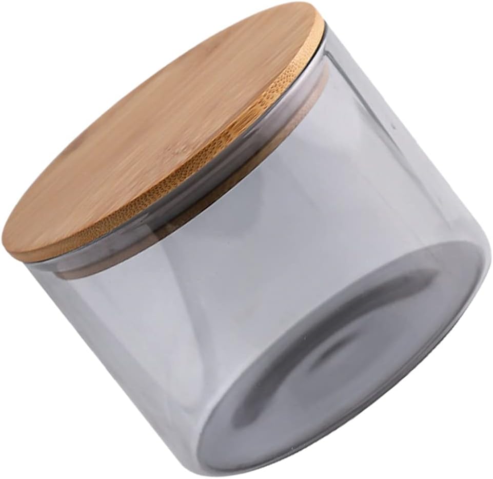 Hemoton 1pc Glass Jar Dried Fruit Cereals Canister Glass Candy Storage Jars Food Storage Containers Candy Pot Container Containers Food Storage Pot Sealed