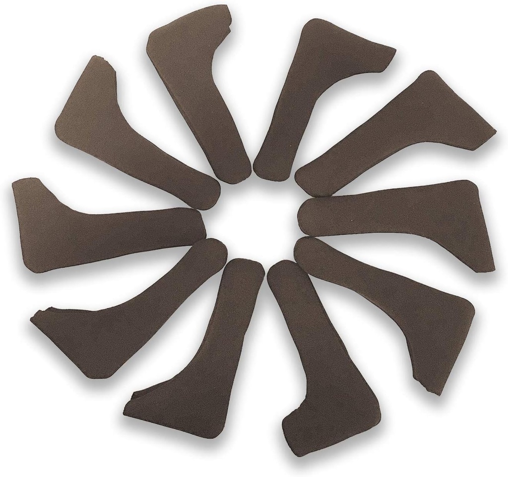 for Hot Door Handles: Door Handle Covers, Anti-Scald Door Handle Cover, Door Knob Protector for Hot and Cold Doors (10 Pack Brown)