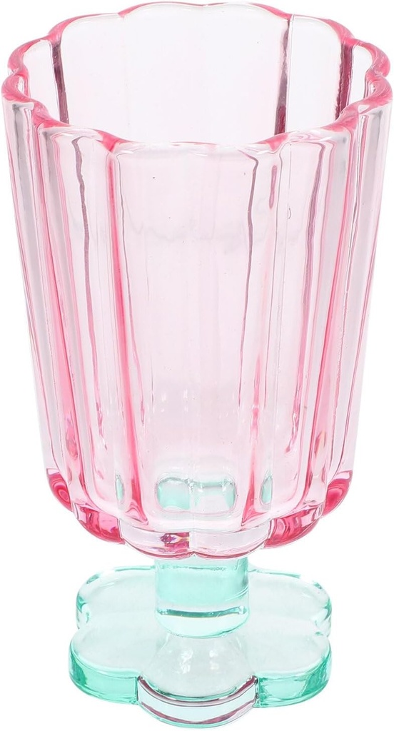 Alipis Vintage Tall Drinking Glasses Retro Wine Goblets for Cocktails Whiskey More Stylish Water Glasses for Parties Weddings Everyday Use