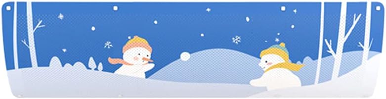 Wall-mounted air conditioner Deflector for Home children's room office hotel air-conditioning Air outlet wind-proof baffle (90 cm 27 cm)