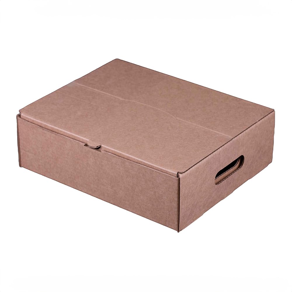 Southern Champion Tray 1187 Pop-up Corrugated Catering Box, Fits a Half-Steam Table Pan, Durable and Recyclable, Catering Box for Food Delivery, Cardboard Food Boxes, 13 X 11 X 4 (Pack of 25)