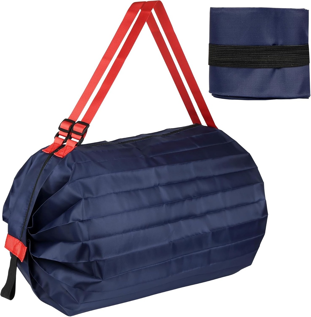 evron Reusable Grocery Bag,Weekender Collapsible Duffle Bag,Shopping Bag,Large Capacity Tote Bag,Beach Bag,for Travel/Gym/Swim/Beach Holiday