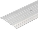 4" Wide x 1/4" High Corrugated Aluminum Threshold (6 FT [72 3/4"] Long)