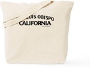 CafePress San Luis Obispo Tote Bag Natural Canvas Tote Bag, Reusable Shopping Bag
