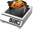Commercial Induction Cooktop - Powerful Burner 4200W - LED Display Hot Plate, Commercial Induction Stove 10 Power Levels for Home Hotel