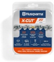 Husqvarna X-Cut SP33G 20 Inch Chainsaw Chain, .325" Pitch, .050" Gauge, 80 Drive Links, Pre-Stretched Chainsaw Blade Replacement with Superior Lubrication and Low Kickback, 581643680